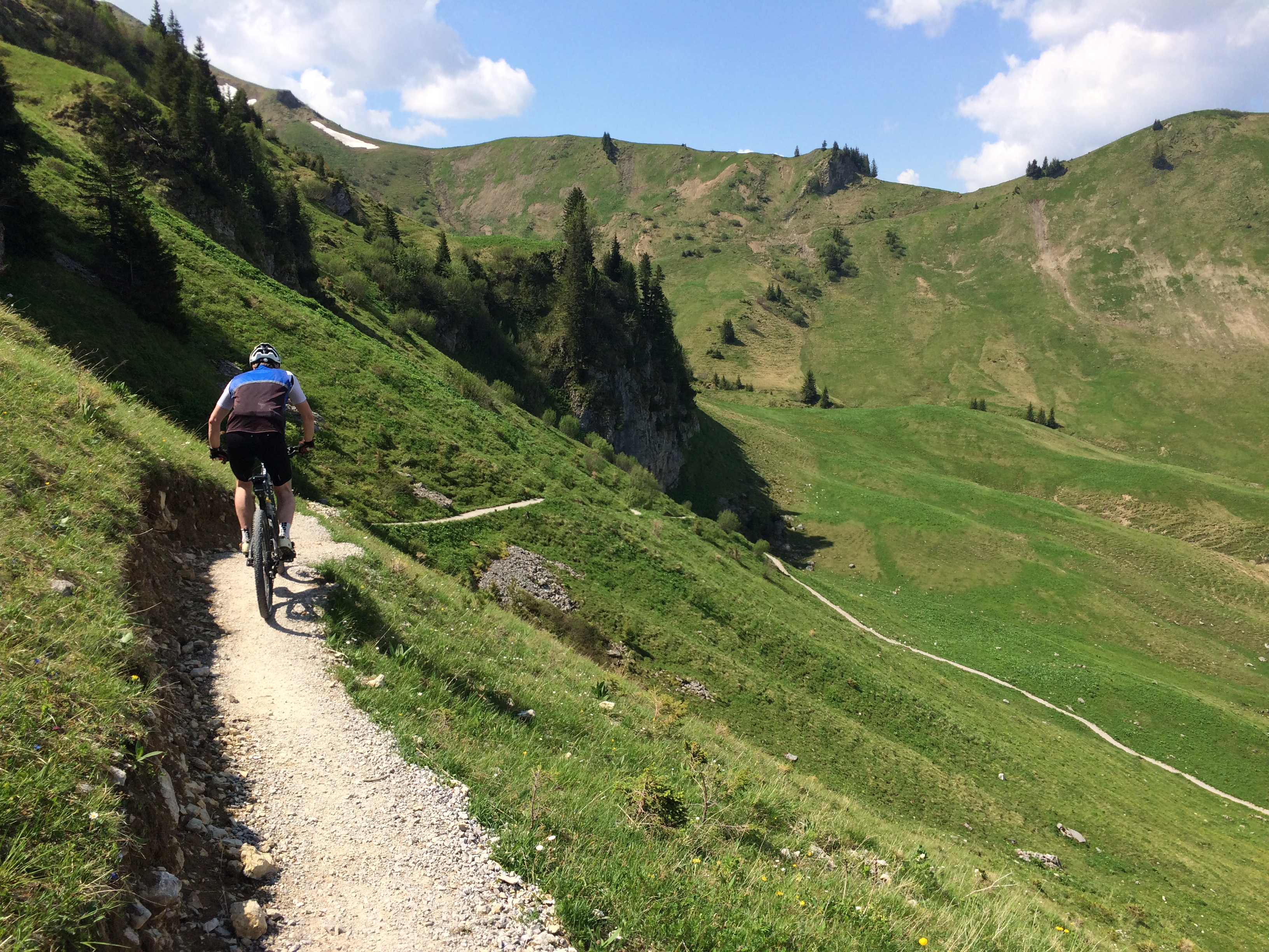 Trail zur Usser Alpe